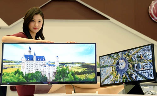 不再望“屏”兴叹？LG 34英寸 21：9超宽显示器，4K分辨率