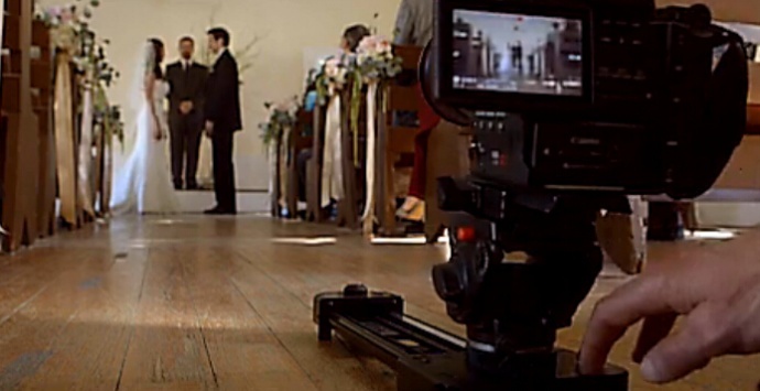 【在线教程】国外婚礼怎么拍？之单手手持稳定器拍摄。