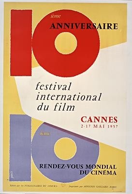 第一届至第十届（1946~1957）戛纳电影获奖影片中法文名单