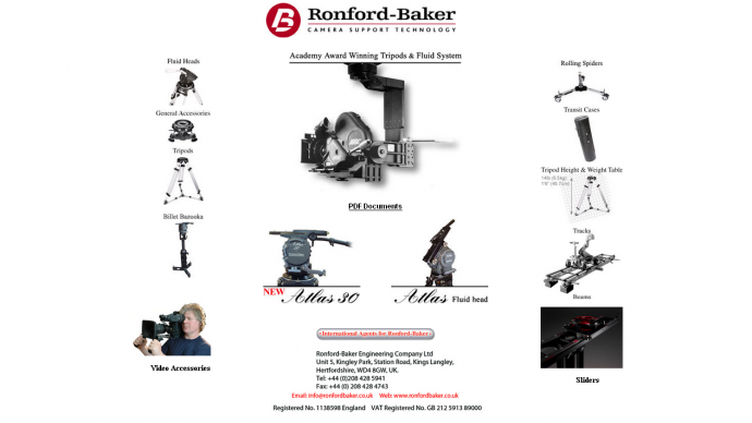 英国Ronford Baker-电影特殊器材设计制造厂商