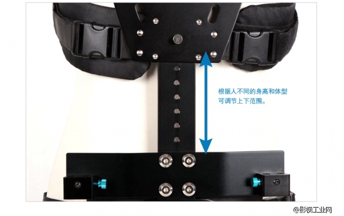 威尔帝新款手持稳定器双减震臂斯坦尼康