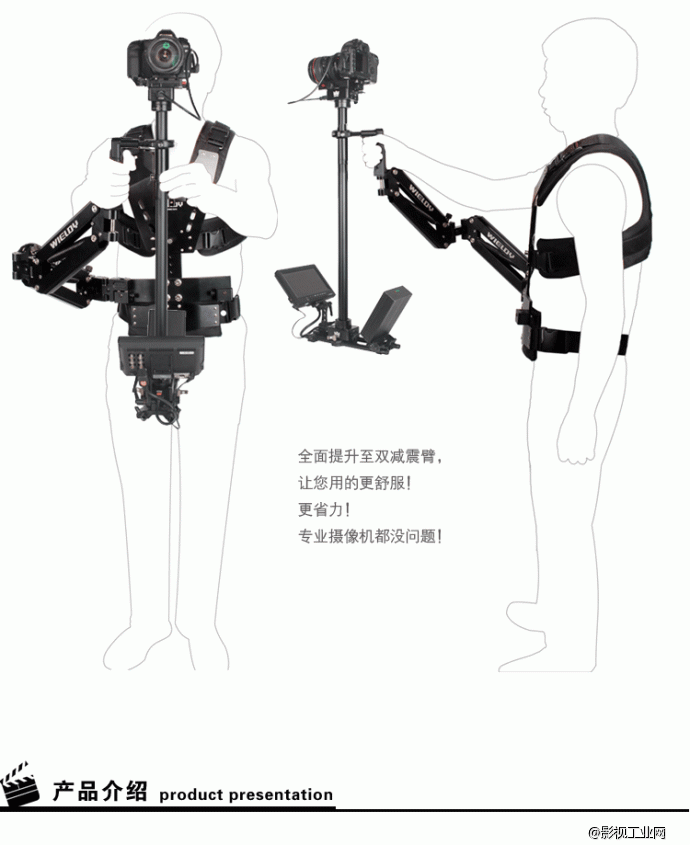 威尔帝金三角重型稳定器全套