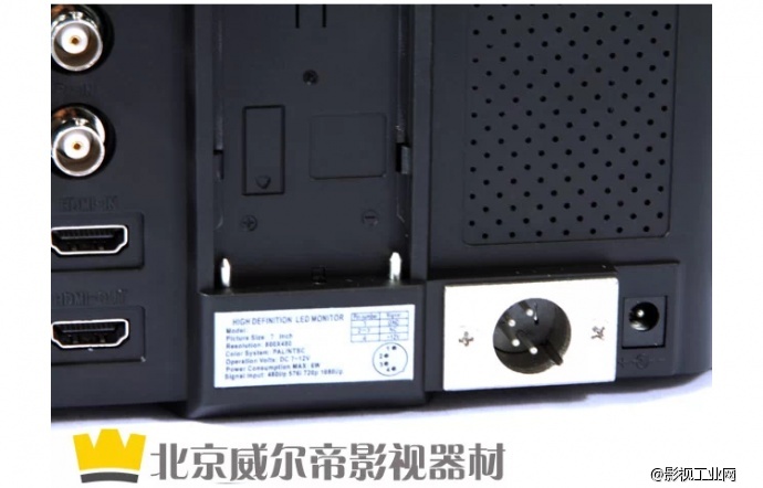 富威德二代升级版FW678-HD/O，带hdmi输出 7寸专业监视器