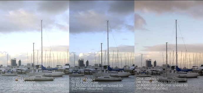 GH4,5D3 RAW,C100实拍大比拼！