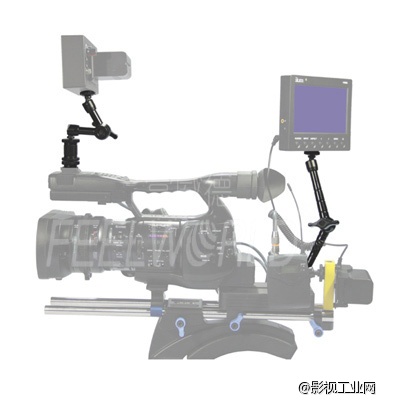 富威德 5D2监视器7寸怪手 支架 万向固定装置 魔术手臂 5d2套件