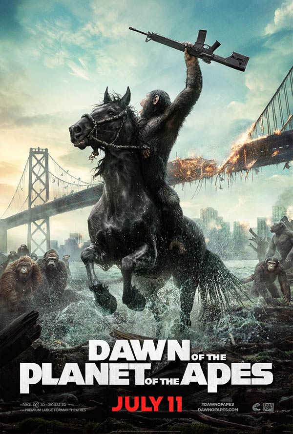《猩球崛起：黎明之战》旧金山首映 主创大秀奇趣表情，先期好评爆棚