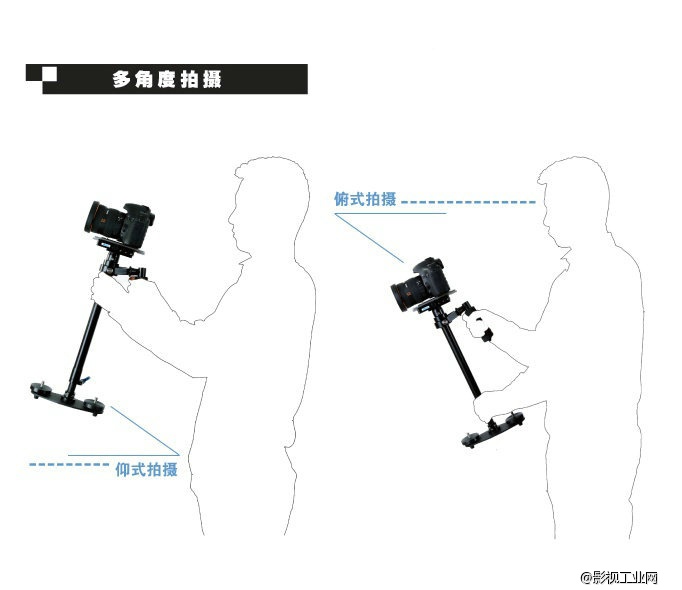 万德兰魔法师“I”系列：碳纤手持直杆稳定器