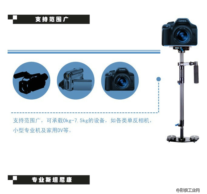 万德兰魔法师“I”系列：碳纤手持直杆稳定器