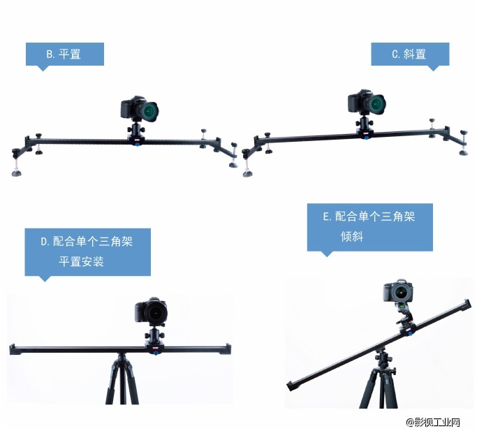 万德兰“mini”系列——1.0米摄像轨道