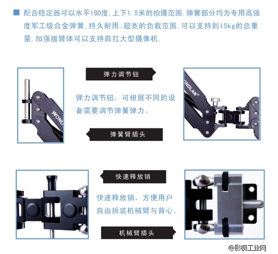 万德兰专业斯坦尼康“翼豹 IV”豪华型+无线电控跟焦器