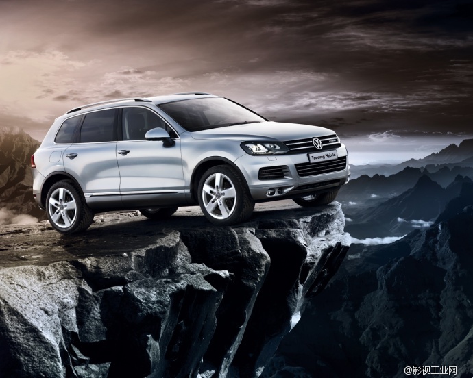 洛达菲航拍参与大众途锐TVC