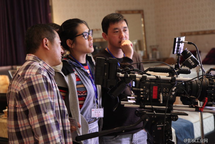 “佳宝乳业”广告拍摄片场