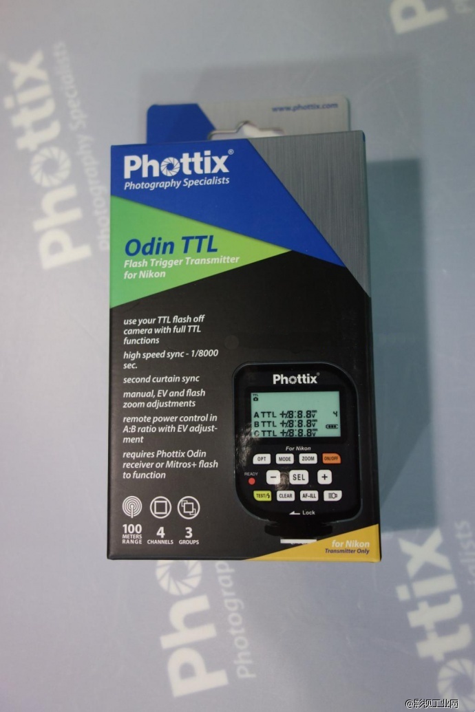 编号89058： Phottix Odin TTL 多功能引闪器（发射器）尼康款