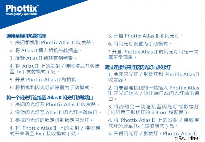 德国Phottix Atlas II专业闪光灯无线引闪器(单接收)佳能尼康通用