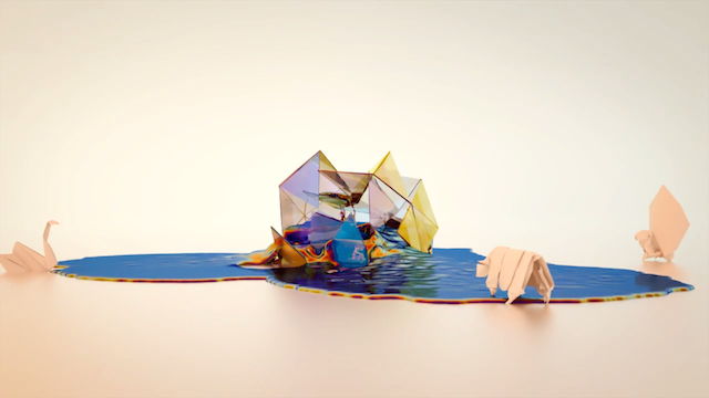 创意短片《Dream life of paper》,折纸和CGI动画的完美结合
