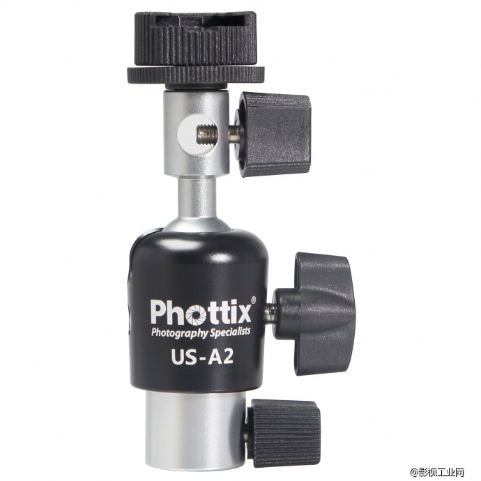 Phottix 单反数码相机闪光灯/ 摄影伞旋转云台/ 固定支架US-A2