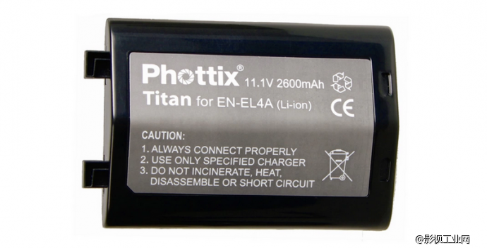 Phottix 尼康款D3, D3x, D2xs, D2x, D2hs, D2h充電電池EN-EL4A