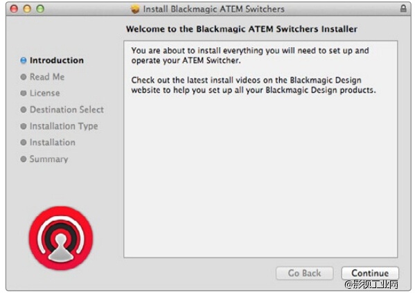 ​如何在Mac OS X系统安装切换台ATEM软件