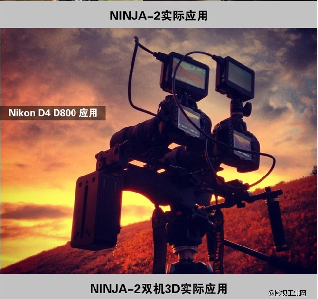 出个ninja2 1920无损记录 ssd 适用于佳能尼康索尼hdmi输出