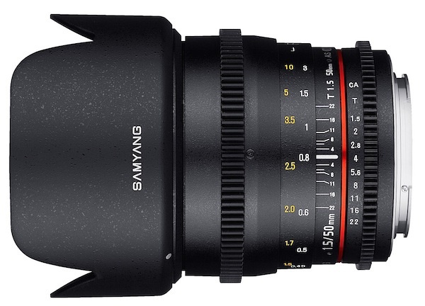 千呼万唤始出来，韩国三阳 50MM T1.5 电影头新品上市，优惠350元