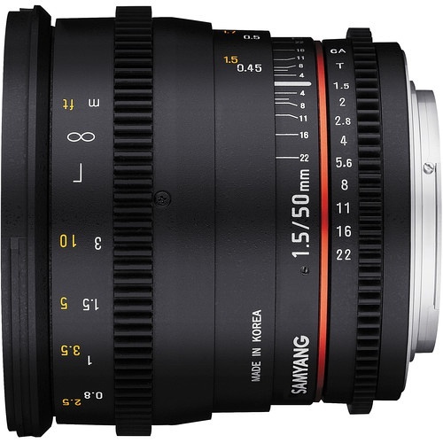 千呼万唤始出来，韩国三阳 50MM T1.5 电影头新品上市，优惠350元