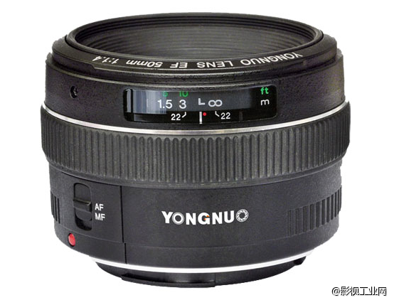 镜头也国造，首款国产超大光圈自动对焦镜头YONGNUO　EF　50mm 1.4