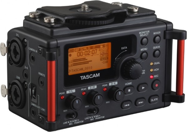 【新品上市】单反拍片同期声完美解决方案 TASCAM DR-60DmkII 第二代单反专用录音机