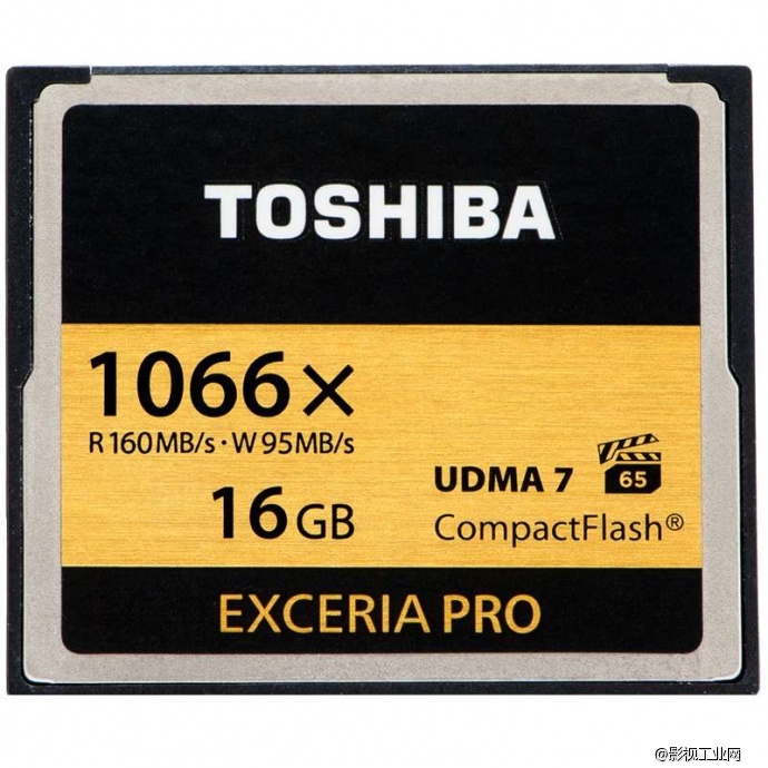 东芝(TOSHIBA) EXCERIA Pro(16GB) CF存储卡 读160M写95M 1066倍速