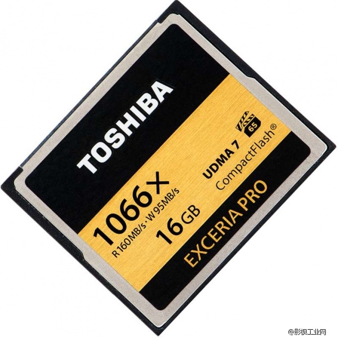 东芝(TOSHIBA) EXCERIA Pro(16GB) CF存储卡 读160M写95M 1066倍速