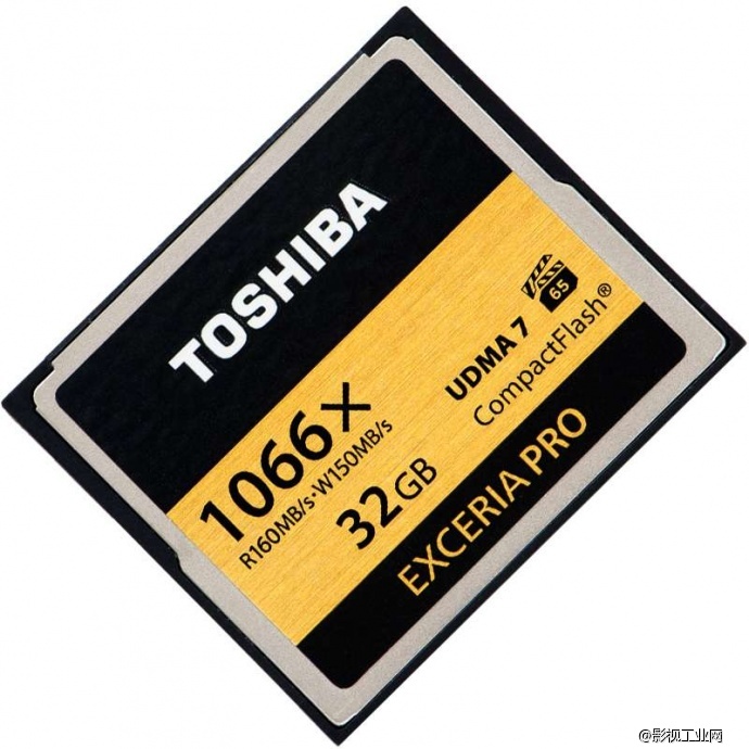 东芝(TOSHIBA) EXCERIA Pro(32GB) CF存储卡 读160M写95M 1066倍速