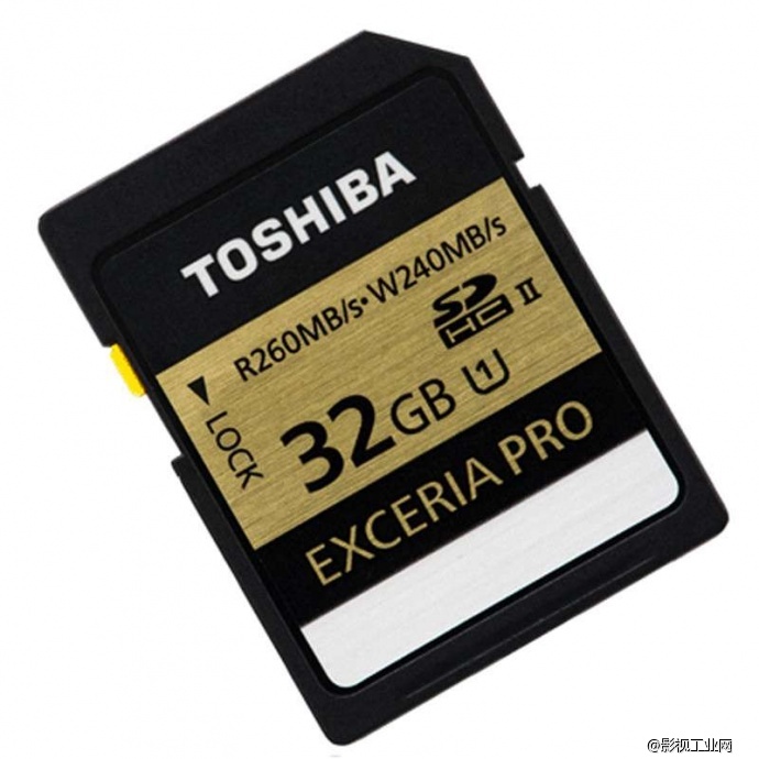 东芝（TOSHIBA） EXCERIA Pro SDHC存储卡 32G 极至超速 UHS/Class10 读260M写240M