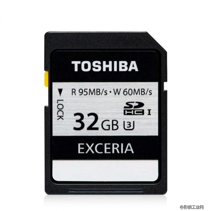 东芝（TOSHIBA）EXCERIA 极至瞬速 U3 SDHC-32G 读95M写60M 支持4K高清