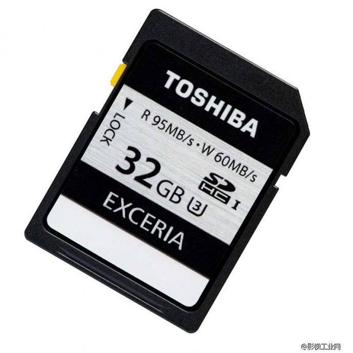 东芝（TOSHIBA）EXCERIA 极至瞬速 U3 SDHC-32G 读95M写60M 支持4K高清