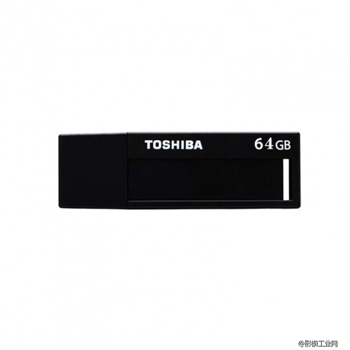 东芝(TOSHIBA) 标闪系列 U盘 64G 黑色 USB3.0