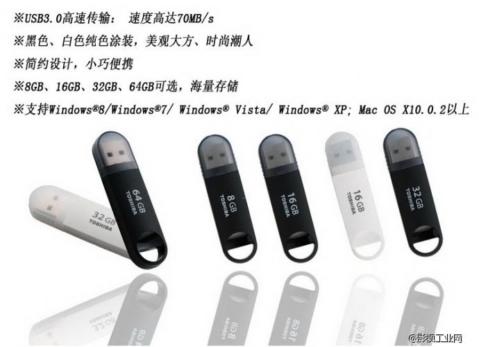 东芝（TOSHIBA）速闪系列 U盘 64GB USB3.0