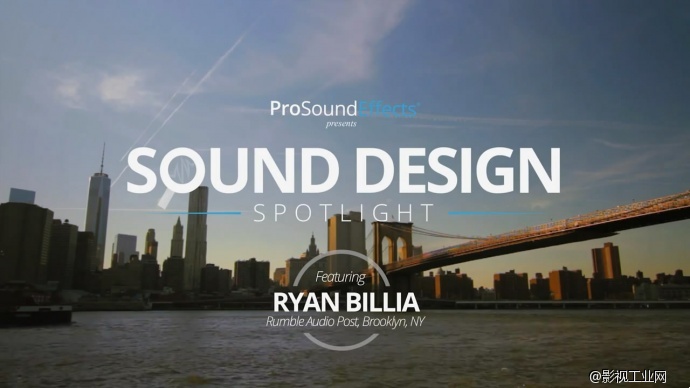 【SounDoer】独立电影声音设计师 Ryan Billia 视频访谈
