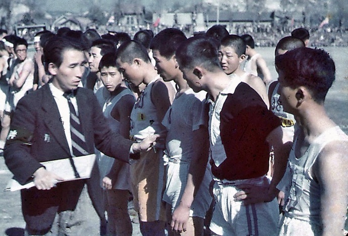 珍贵影像,照片展示 1945 年日治结束后的韩国风貌