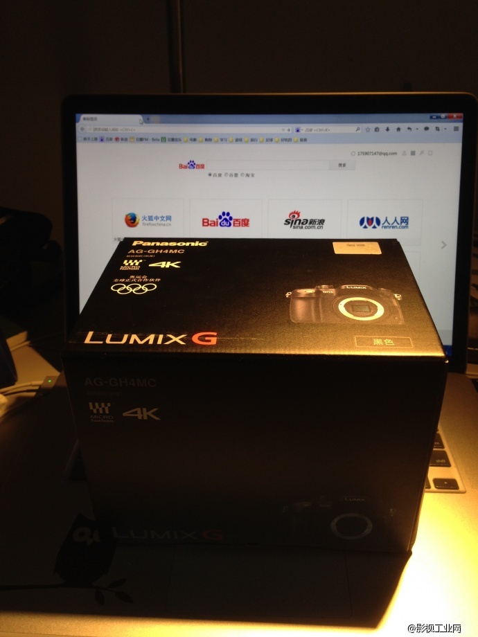 【商城大促之松下专场晒单】首次在影视工业网购买GH4