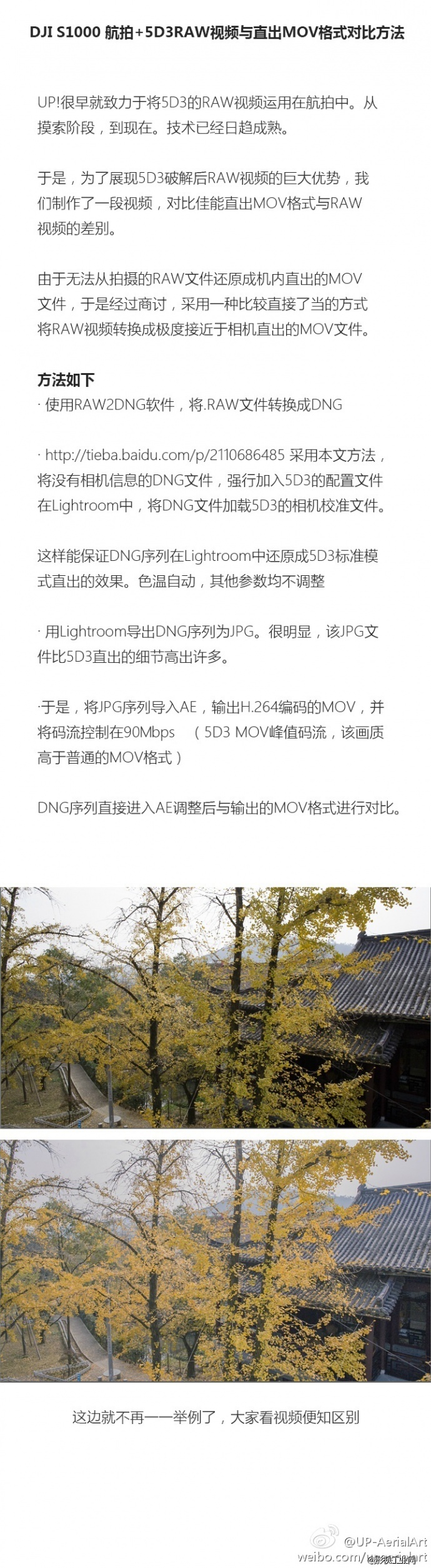 佳能5D3的魔灯固件RAW视频在航拍中的应用优势对比