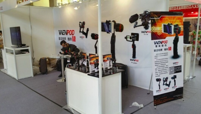 小展台大震撼—Wenpod华丽亮相上海电影节