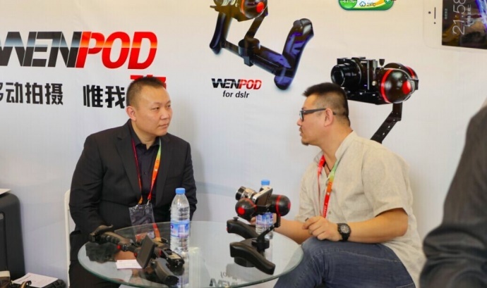 小展台大震撼—Wenpod华丽亮相上海电影节