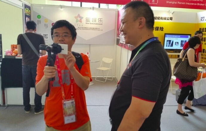 小展台大震撼—Wenpod华丽亮相上海电影节