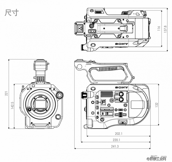 索尼（SONY）PXW-FS7 专业数字电影摄影机 正品行货 全国联保