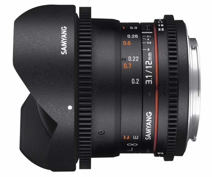 【新品上市】韩国Samyang 三阳 135mm 、T2.2 12mm T3.1 两款电影镜头现已出货，先买先得！