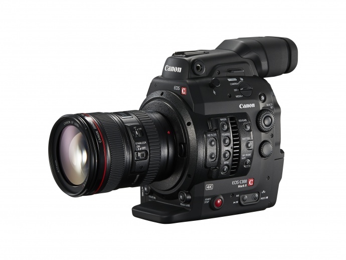 佳能新EOS C300 Mark II数字电影摄影机支持4K拍摄