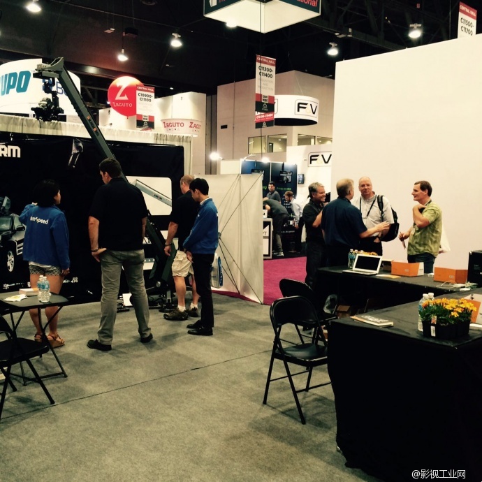 【NAB 2015】PALADIN ARM 骑士电控车载摇臂 展位现场直击