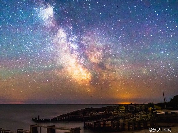狮子座传媒对话,摄影师镜头里的夜空,绚丽如万花筒