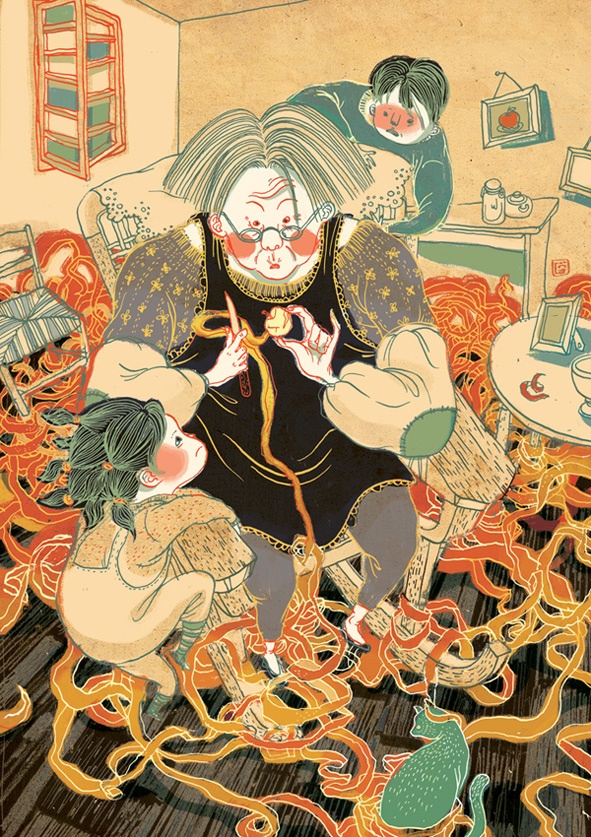 【开开脑洞儿】看看港裔美籍女插画师Victo Ngai脑子里的“传统”世界。