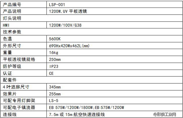 LIGHTSTAR莱斯达 1200W PAR灯