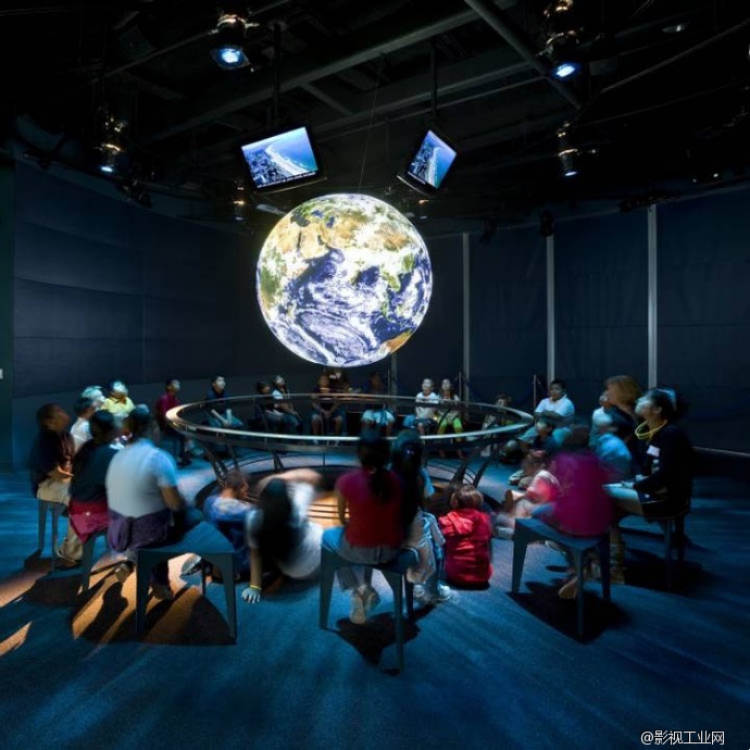 大型科普展示投影球幕显示设备